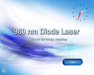 980nm diode laser vascular 1 980 نانومتر ليزر ديود الأوعية الدموية 1