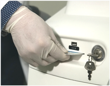 QS laser IC card function وظيفة بطاقة QS الليزرية