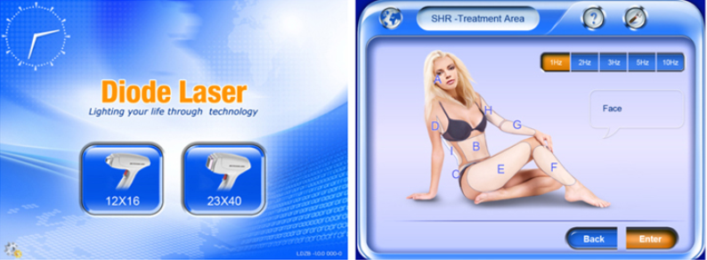 مصنع جهاز إزالة الشعر بالليزر ديود