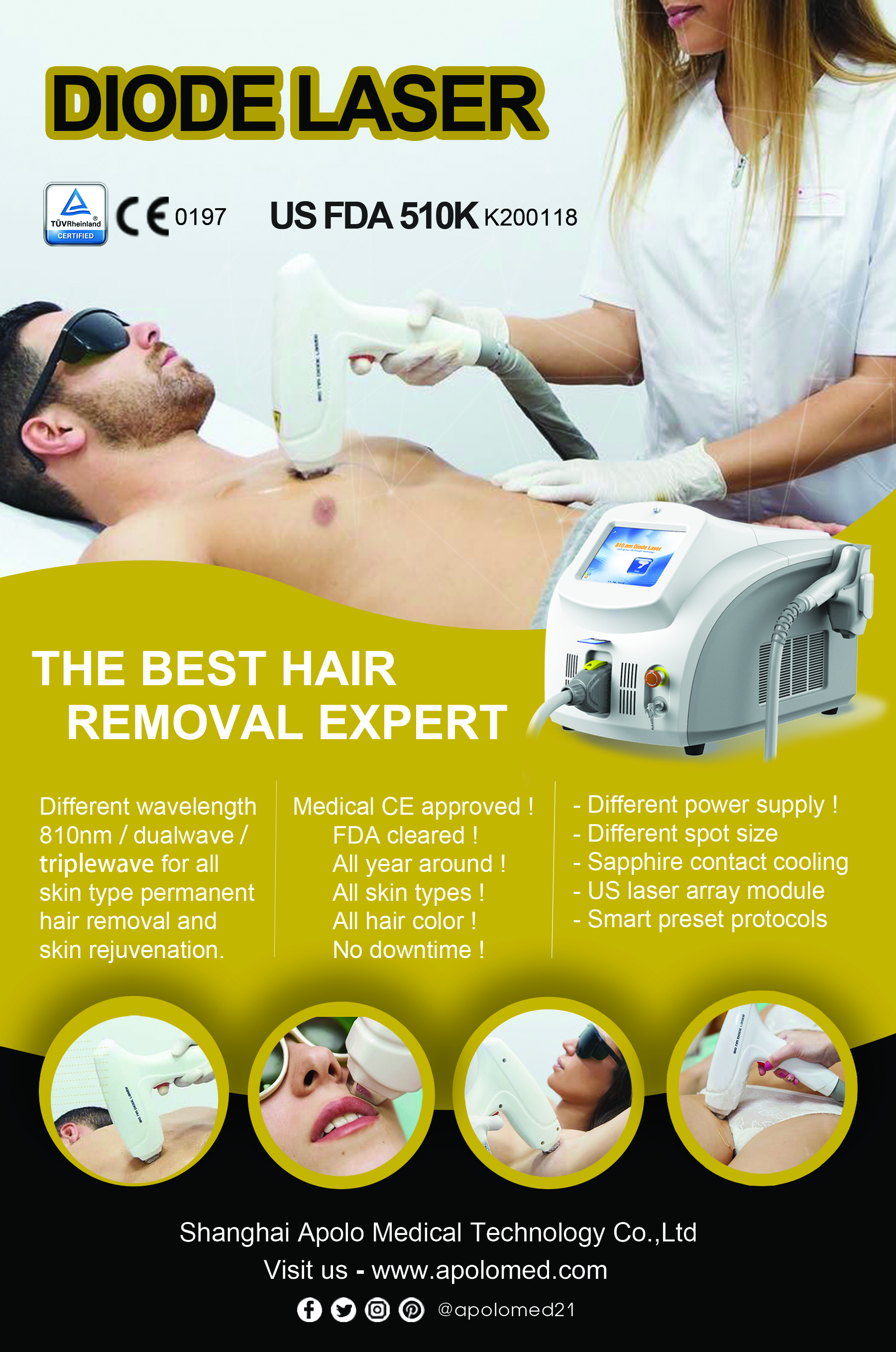 ليزر ديود HS-816